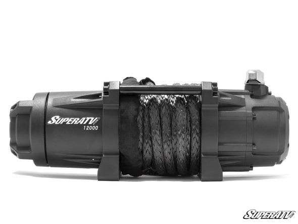 SATV 12000 Lb. Synthetic Rope ATV Winch -With Wireless Remote