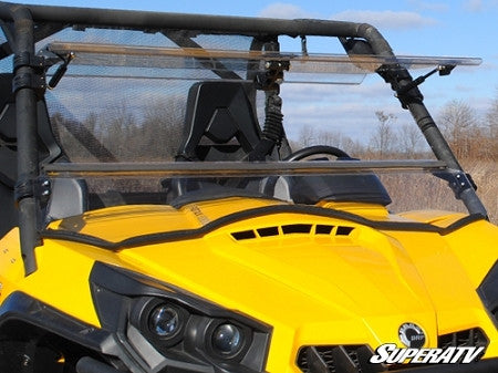 Can-Am Commander Scratch Resistant  CLEAR Windshield